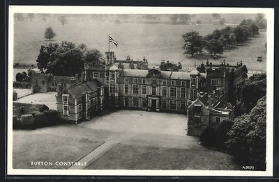 Burton near Sproatley, Hull, Burton Constable, Ansichtskarte 