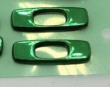 OAKLEY HOLBROOK SUNGLASSES REPLACEMENT LOGO ICON GREEN SET OF 2 SIDE TEMPLE