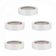 ORIGIN8 Spacers 5/Bag Alloy 3.5mm Silver Chainring