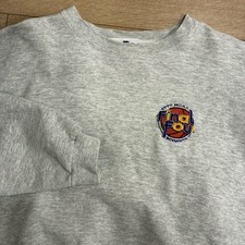 Vintage Logo Athletic 90s Final Four NCAA Gray Sweatshirt Made in USA Size XL