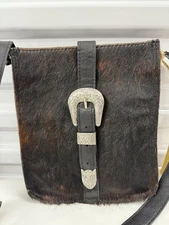 NWT ~ Patricia Nash Women's Crossbody Bag Venezia Calf Hair Bag purse NWTS!