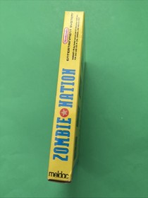 BOX / Inserts Only Zombie Nation For Nintendo Nes