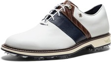 FootJoy Golf Premiere Series Packard LX Shoes White/Midnight Navy/Chestnut