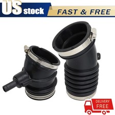 Pair Air Intake Hose with Clamps For Replace 1999-2000 Toyota 4RUNNER V6 3.4L