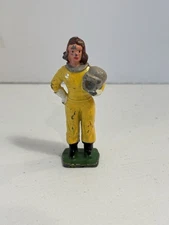 DAN DARE PILOT OF THE FUTURE ORIGINAL CRESCENT SET Lead 1950s Miss Peabody