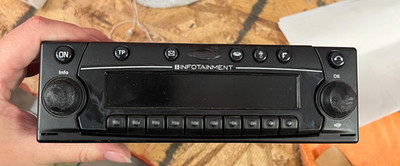 Becker BE 7801 Infotainment Radio System CD/NAV. UNTESTED, WORKED WHEN STORED
