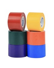 Rainbow Colored Duct Tape 6 Pack,15 Yards X 2 Inch Heavy Duty Rainbow Waterproof