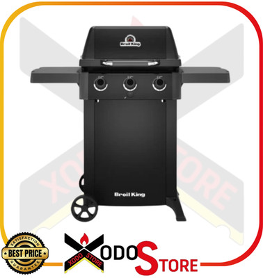 Gasgrill Broil King GEM 310 SHADOW, Grau, Stahl   Montage Erforderlich