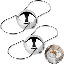 2 Pack Espresso Frozen Ball for Espresso Coffee, Stainless Steel Espresso 