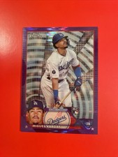 2023 Topps Chrome - Miguel Vargas #161 Purple Sonar Refractor /275 (RC)