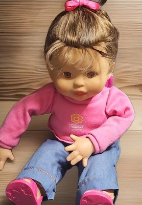 Mattel 2007 Little Mommy Baby Knows Bilingual Spanish English Doll Tested Works 