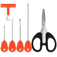 Pêche Boilie Aiguille Ensemble Carpe Accessoires Fishing Driller Knot Ciseaux...
