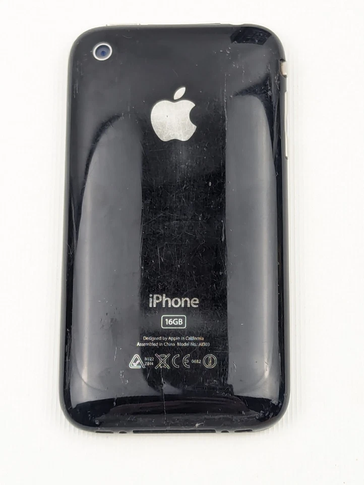Apple iPhone 3GS 16G Black With Box Old Twitter Logo App Working A1303 - Image 4 of 4