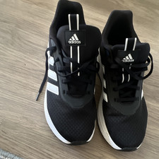 adidas Cloudfoam Men s Black/White Low Top La...