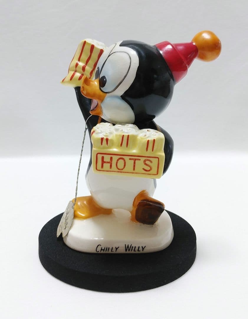 ペンギン チリーウィリー CHILLY WILLY❤︎65年日本製品アンティーク Penguin Chilly Willy Figure 1965 Limited Edition Made in Japan
