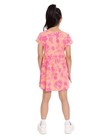Hello Kitty Girls Salmon Allover Print Short Sleeve Dress Size Medium (8) NWT — photo 6