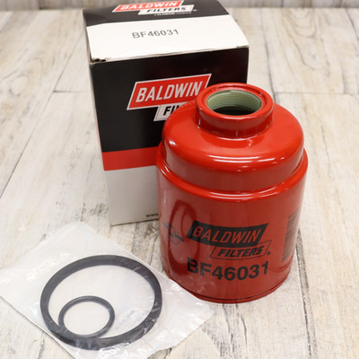Baldwin BF46031 Fuel Filter Spin On Threaded Diesel Fuel Filter & Gaskets