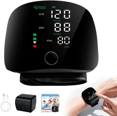 Wrist BP Monitor - Digital Blood Pressure Machine | Accurate Portable Monitor UK