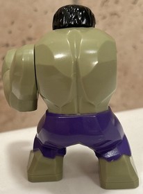 LEGO Hulk Avengers Age of Ultron Mini Fig Purple Pants 76031 76041 NO RIGHT ARM