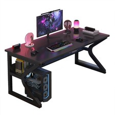 Computertisch Laptop-Schreibtisch Studie Schreiben Gaming-Tisch mit Regalen