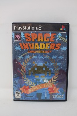 Space Invaders Anniversary Sony Playstation 2 PS2 Japanese Region Lock