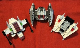3 LEGO STAR WARS MICROFIGHTERS ☆ Series 2 75072 75073 75074 ☆ New-Like☆READ DESC