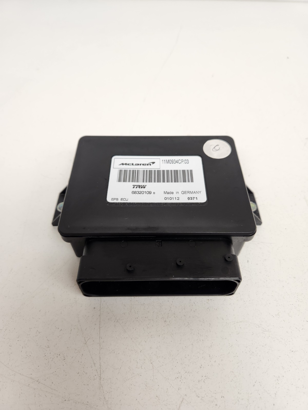 McLaren MP4-12C 2012-2014 Parking brake control module P/N 11M0934CP