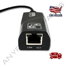 USB 3.0 Type A or C to Gigabit 1000 Mb RJ45 Ethernet LAN Network Adapter PC Mac