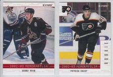 2002-03 BAP MEMORABILIA RED RUBY PARALLEL 1-300 RC ROOKIE FRANCHISE FINISH SET