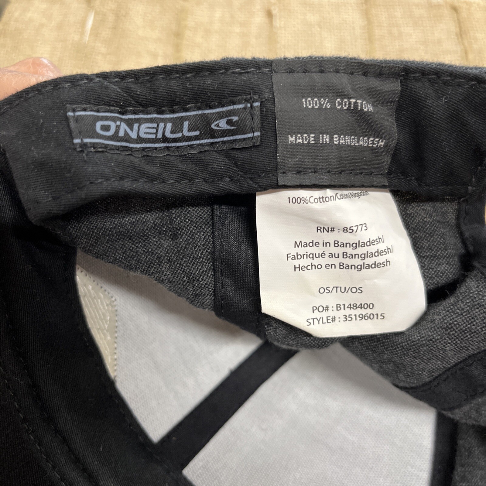 O’Neil Gray Adjustable Baseball Hat - image 4