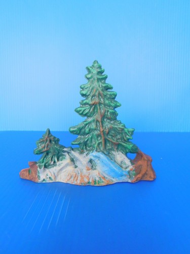 ELASTOLIN / DECORS / SAPINS + RUISSEAU idéal pour vos dioramas CBG QUIRALU - Imagen 5 de 6
