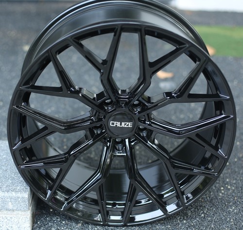 Llantas de aleación CR7 19" negras para furgonetas Opel Vauxhall Vivaro doble minibús 5x118 - Imagen 10 de 16