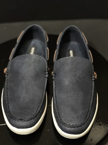 Report Men's Bryy Navy Boat Shoes Size US 8.5 M - Picture 5 of 8