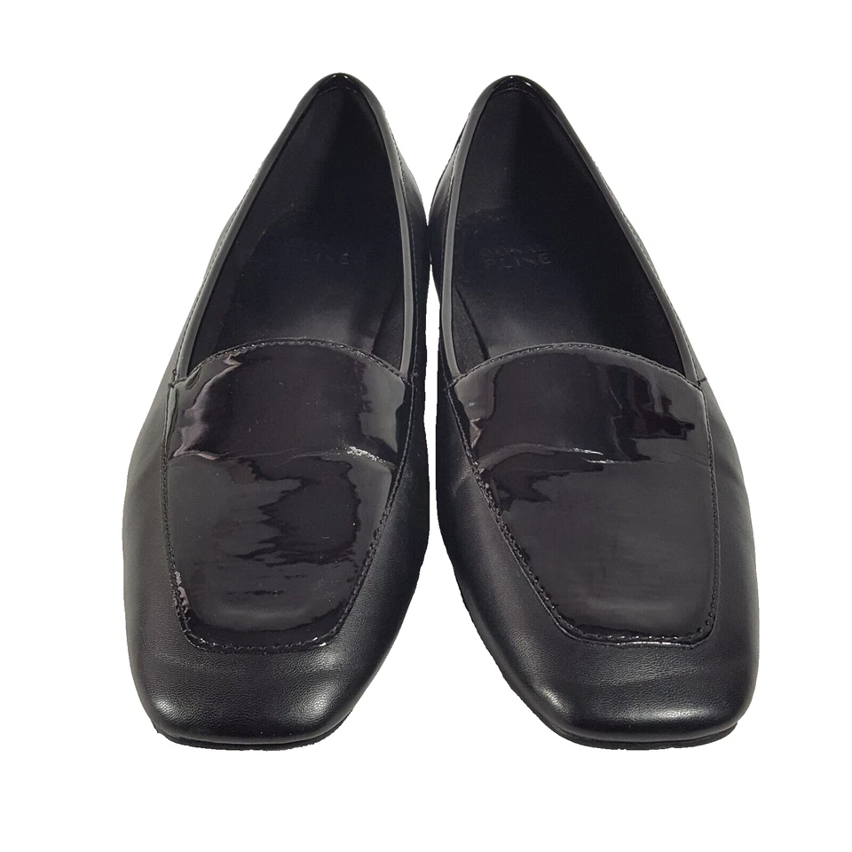 Donald Pliner Mujer Zapatos Mocasines Planos Cuero Negro Vestido Informal 10 41 Foto 2 de 4