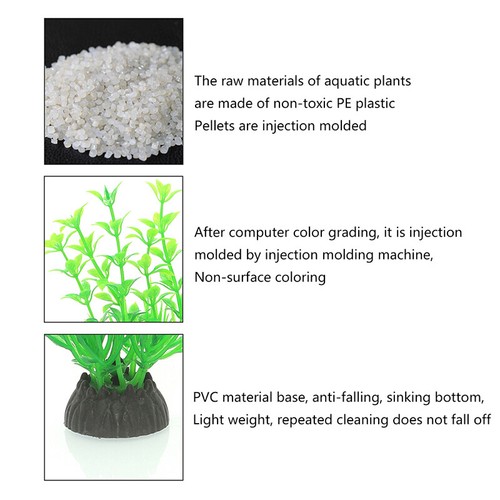 Simulation Artificial Plants Aquarium Decor Accessories Fish Tank Decoration - Picture 4 of 35
