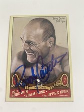 Randy Couture Signed 2011 Goodwin Champions Card # 131