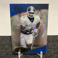 2000 Quantum Leaf Plaxico Burress 304 RC Pittsburgh Steelers