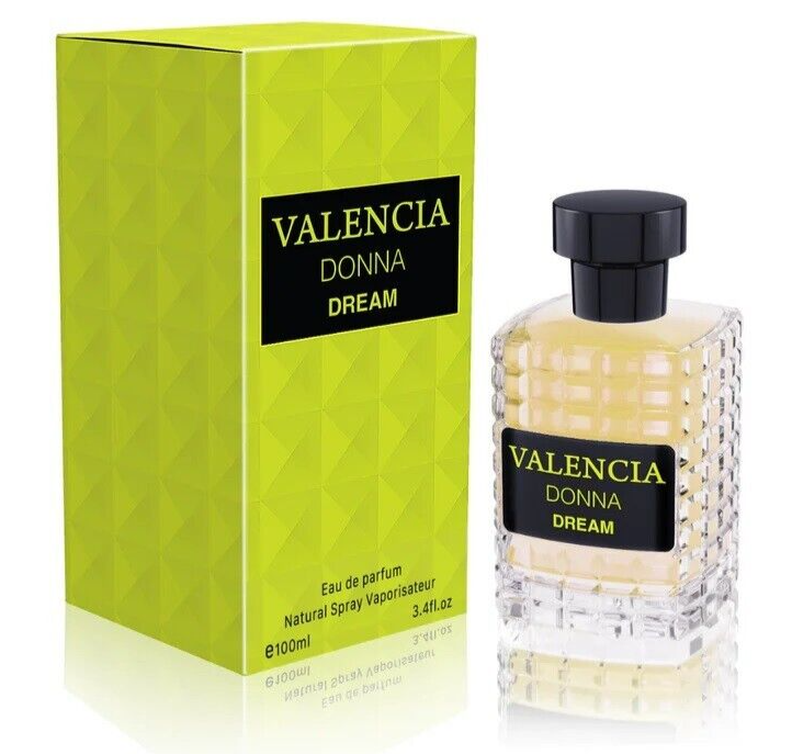 Valencia Donna Dream for Women Perfume 3.4 FL.OZ. EDP Generic | eBay