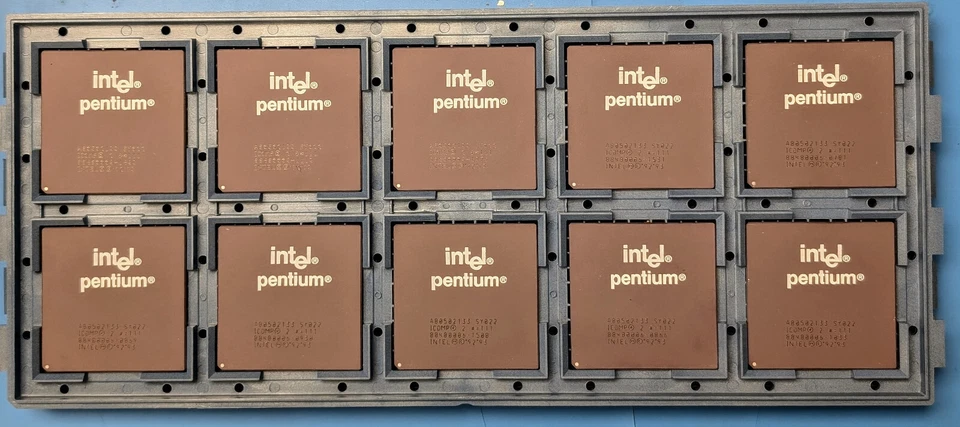 Intel Pentium A80502133 SY022 LOT OF 16 - Image 2 of 3