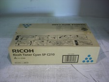 Ricoh SP C210 Cyan Toner 406118 GENUINE RICOH TONER
