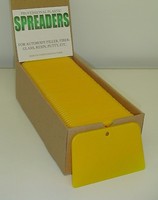 100 Each 5x3 Yellow Bondo Spreaders Auto Paint Auto Body Fiberglass Evercoat 100 Each 5x3 Yellow Bondo Spreaders Auto Paint Auto Body Fiberglass Evercoat
