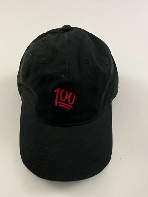 帽子 everyone og logo daily cap (ALL BLACK) 帽子 everyone logo cap BLACK 100 Logo Men Adult Baseball Cap Hat