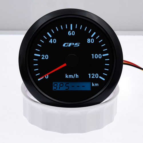 85mm Digital GPS Speedometer Speed Odometer Gauge 0-120Km/h for Car Boat Truck - Picture 12 of 15