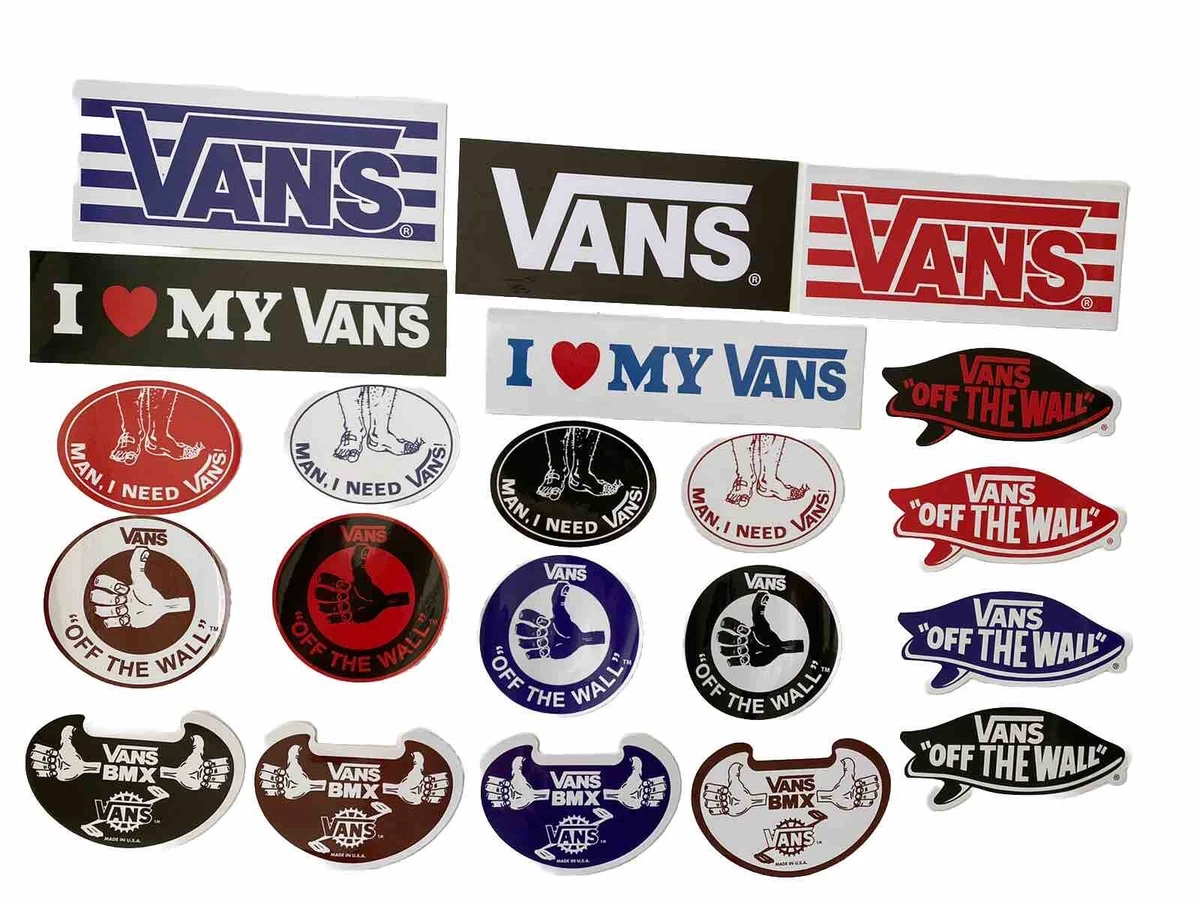 Preços baixos em VANS Surf decalques, Patches e Adesivos | eBay
