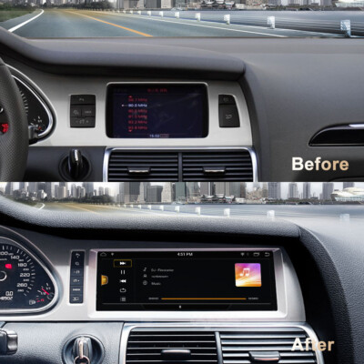 Autoradio Android 10.25" GPS CarPlay Pour Audi Q7 2006-2015 - 4Go/64Go Qualcomm - Ugode