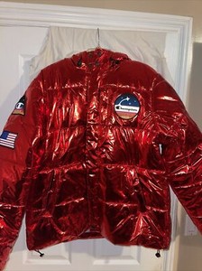 champion nasa jacket red