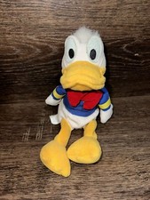 Vintage Donald Duck Plush The Disney Store MINI BEAN BAG Stuffed Canaza 9  