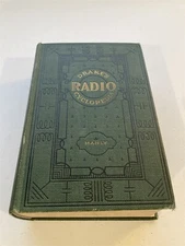 1929 hc Drake's Radio Cyclopedia, Harold Manly, 3rd edition