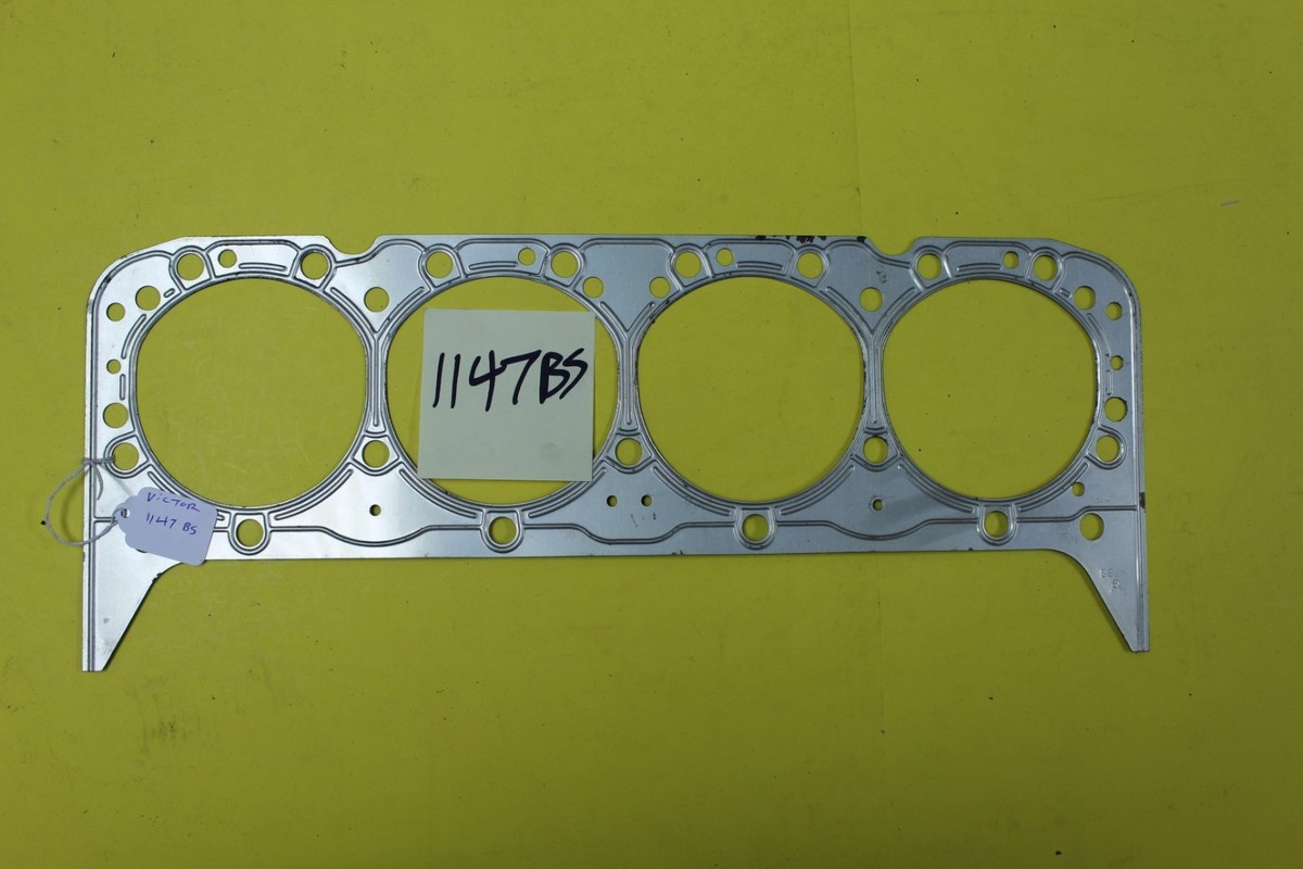 LOT#A#2 NOS VINTAGE VICTOR ENGINE HEAD GASKET V-1147 BS CHEVROLET