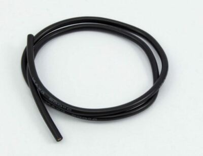 RCS ULTIMATE RACING :  Câble Silicone Noir 16 AWG 50cm - UR46119